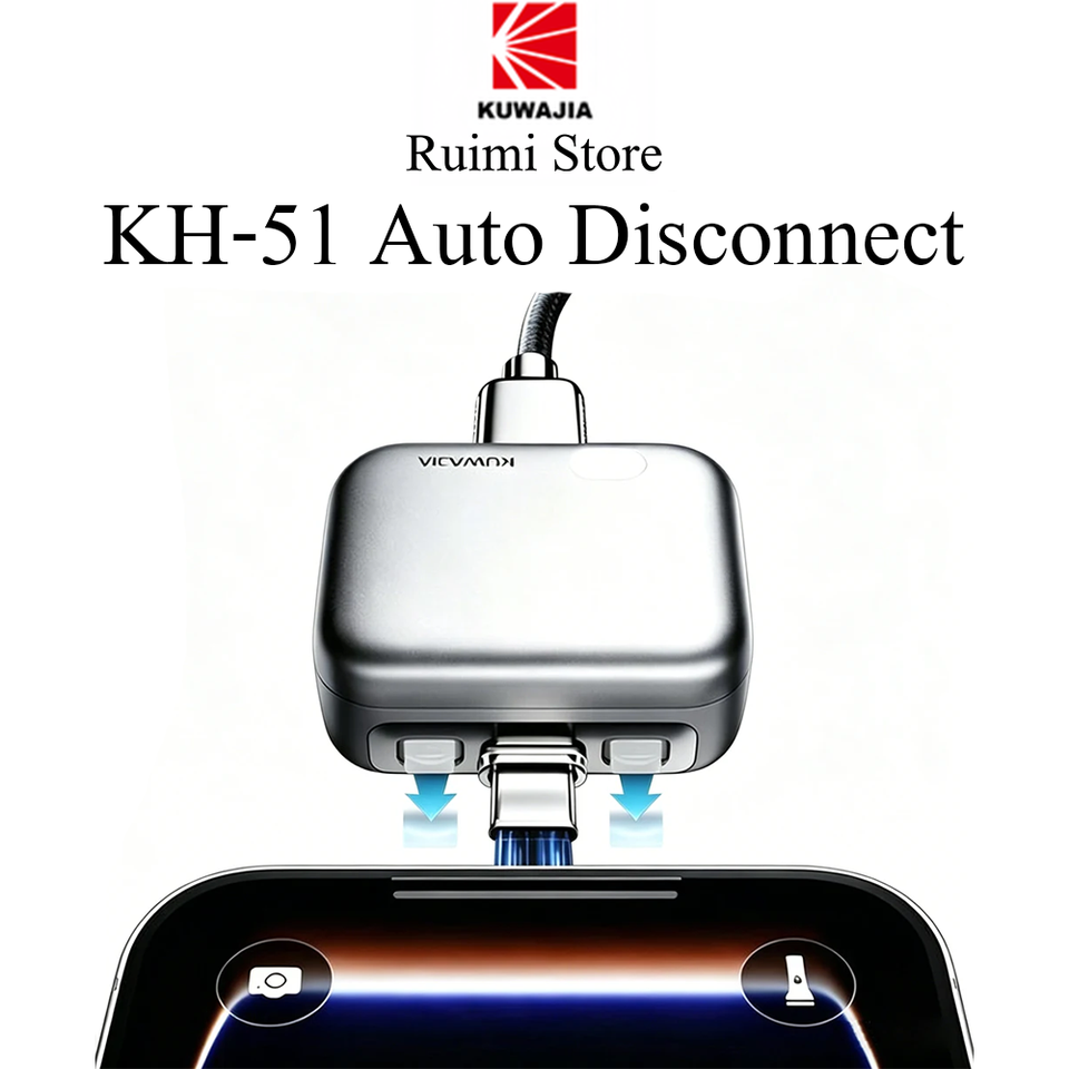 Kuwajia Smart Charger Adapter Auto Power Disconnector Guard