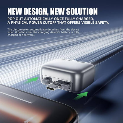 Kuwajia Smart Charger Adapter Auto Power Disconnector Guard