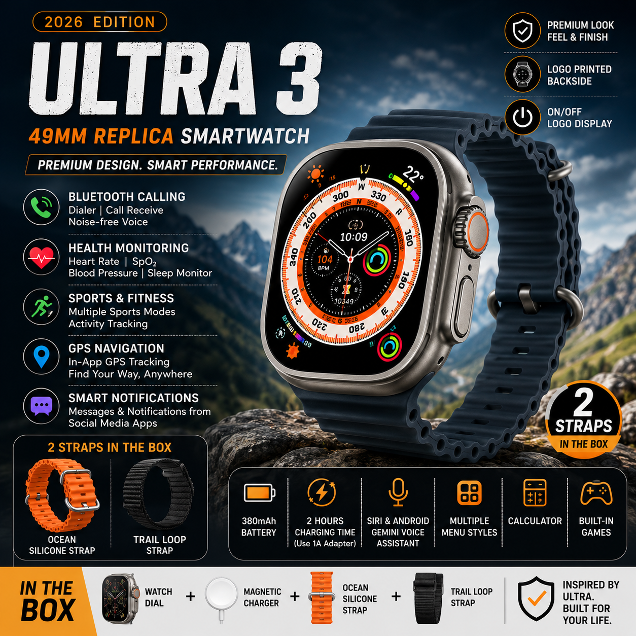 Watch Ultra 3 (49mm) –2026 Edition