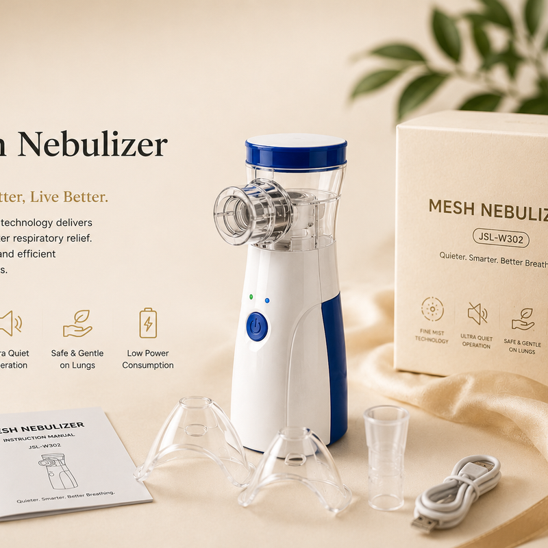 Portable Mesh Nebulizer for Kids & Adults
