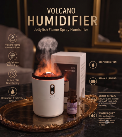 MistGlow™ Volcano Aroma Humidifier