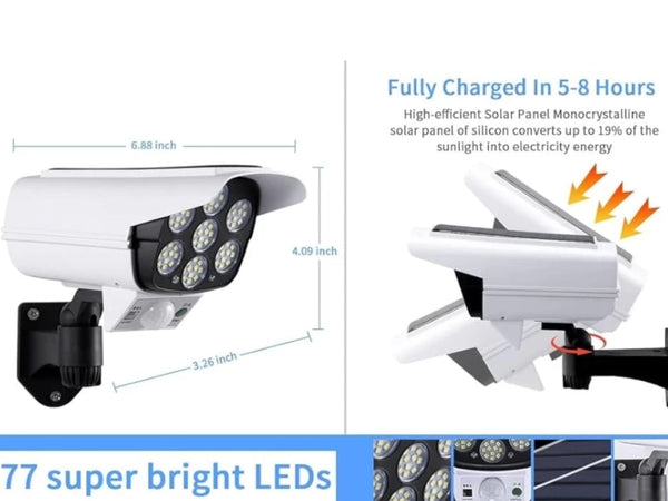Remote Control Human Sensor Spotlight Garden lamp Solar Light Set