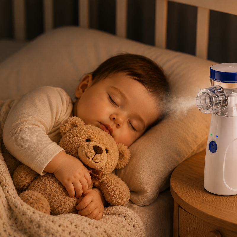 Portable Mesh Nebulizer for Kids & Adults